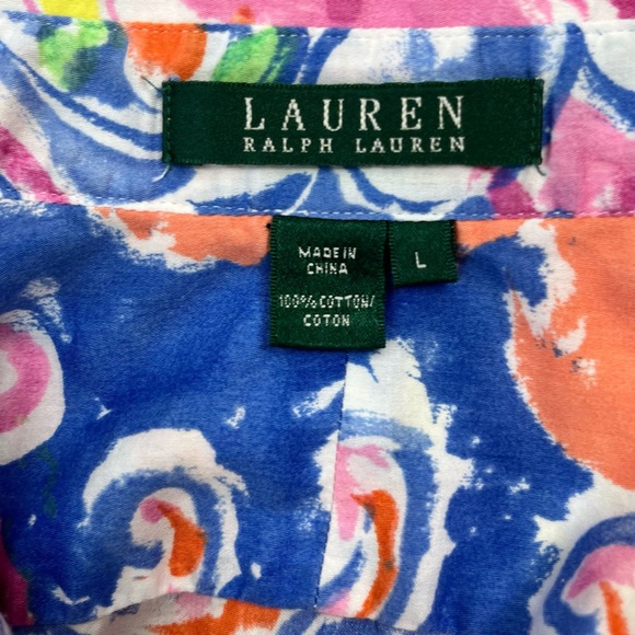 Ralph Lauren button down top - Picture 4 of 5